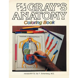 Gray's Anatomy Coloring Book - Paperback