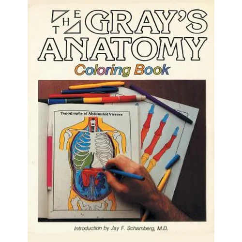 Gray's Anatomy Coloring Book - Paperback
