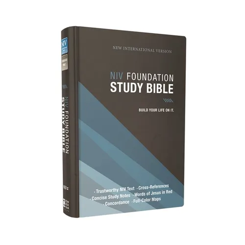 Foundation Study Bible-NIV - Hardcover