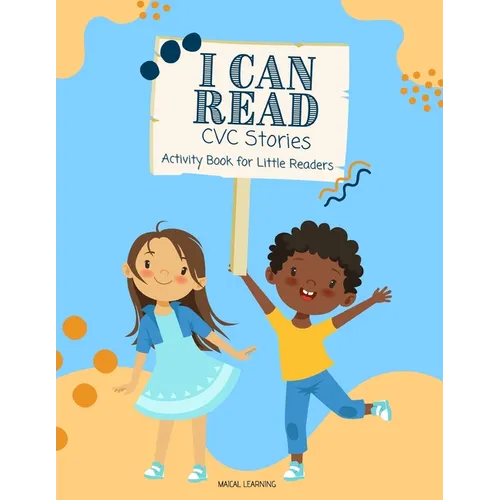 I Can Read CVC Stories: Phonics Activity Book For Little Readers - Paperback