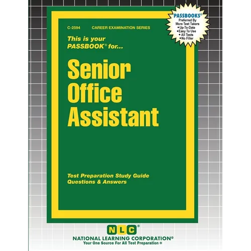 Senior Office Assistant - Paperback