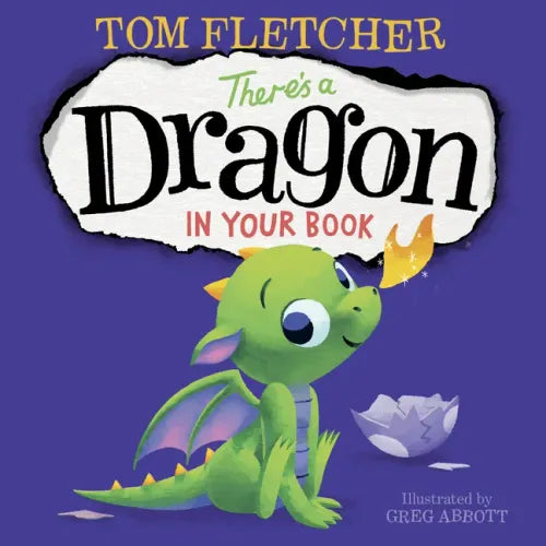 There's a Dragon in Your Book - Board Book