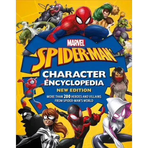 Marvel Spider-Man Character Encyclopedia New Edition - Hardcover