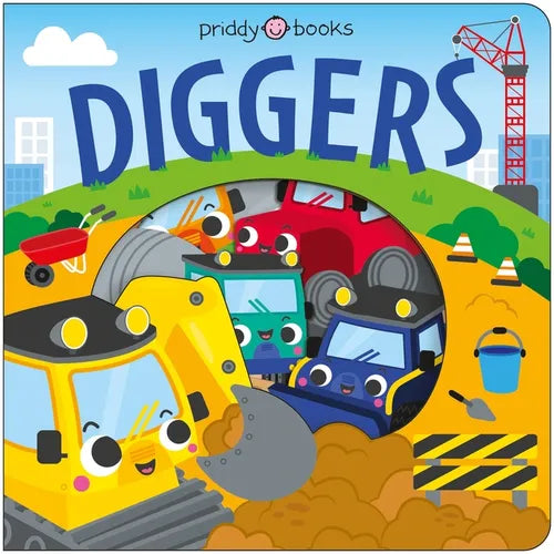 Diggers (Take a Peek!) - Board Book