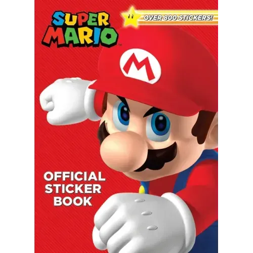 Super Mario Official Sticker Book (Nintendo(r)): Over 800 Stickers! - Paperback