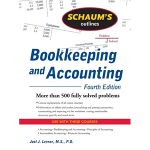 Schaum's Outline of Bookkeeping and Accounting - Paperback