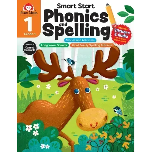 Smart Start: Phonics and Spelling, Grade 1 Workbook - Paperback