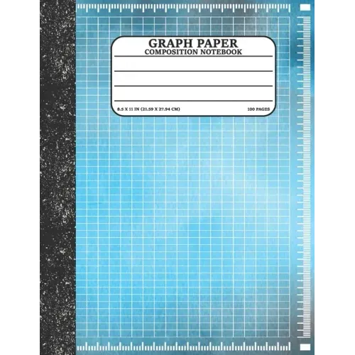 Graph Paper Composition Notebook: Math and Science Lover Graph Paper Cover (Quad Ruled 5 squares per inch, 100 pages) Birthday Gifts For Math Lover Te - Paperback