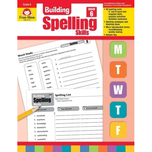 Building Spelling Skills, Grade 6 Teacher Edition - Paperback