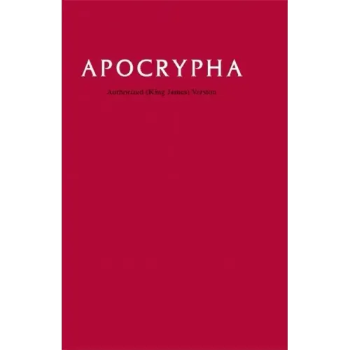 Apocrypha-KJV - Hardcover
