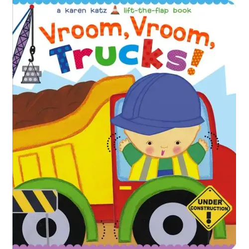Vroom, Vroom, Trucks! - Board Book