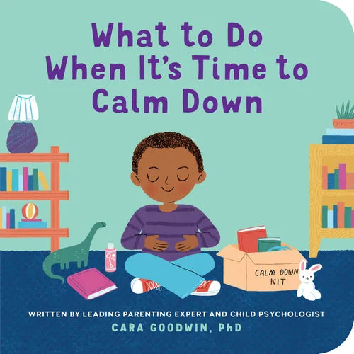 What to Do When It's Time to Calm Down - Board Book