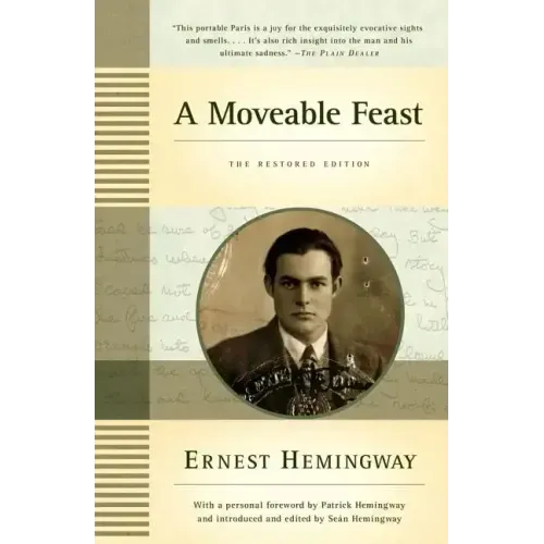 A Moveable Feast: The Restored Edition - Paperback
