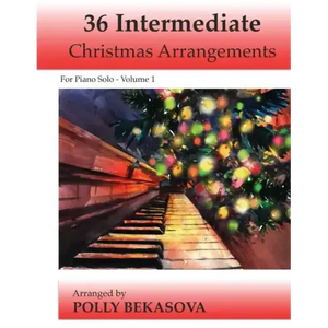 36 Intermediate Christmas Arrangements For Piano Solo - Paperback