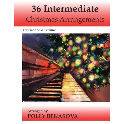 36 Intermediate Christmas Arrangements For Piano Solo - Paperback