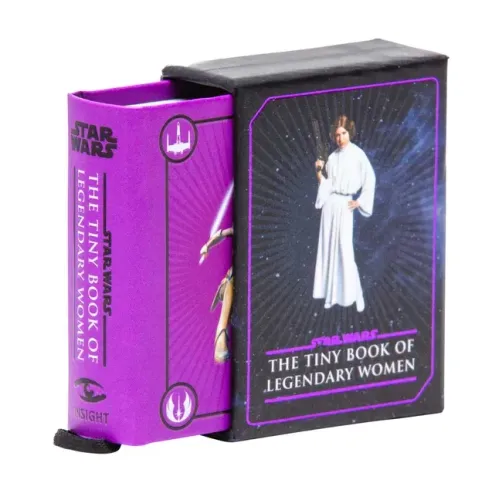Star Wars: The Tiny Book of Legendary Women (Geeky Gifts for Women) - Hardcover