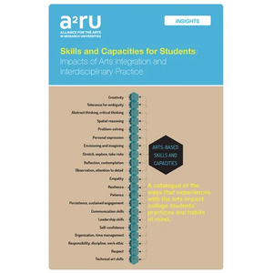 Skills and Capacities for Students: Impacts of Arts Integration and Interdisciplinary Practice - Paperback