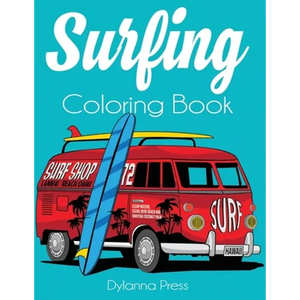Surfing Coloring Book - Paperback