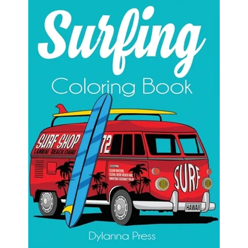 Surfing Coloring Book - Paperback