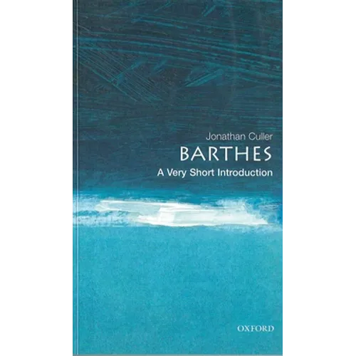Barthes: A Very Short Introduction - Paperback
