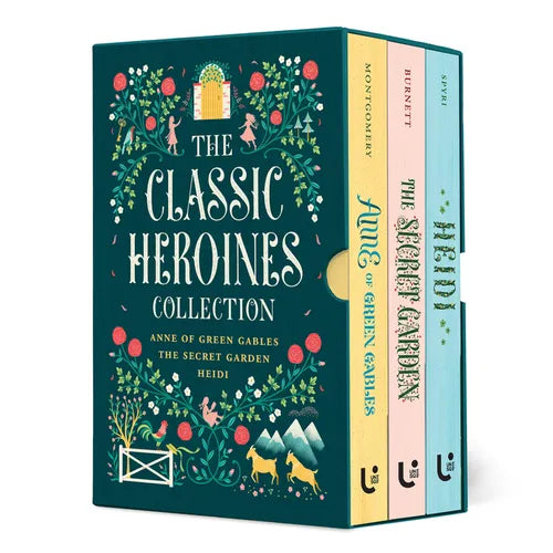 The Classic Heroines Collection Boxed Set: Anne of Green Gables, Heidi, the Secret Garden - Hardcover