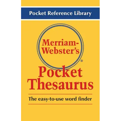 Merriam-Webster's Pocket Thesaurus - Paperback