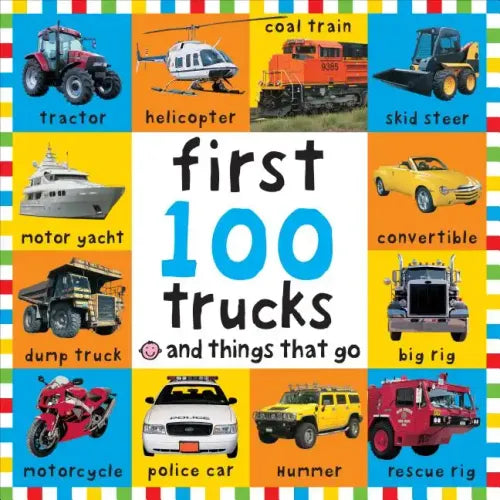 Big Board First 100 Trucks and Things That Go - Board Book