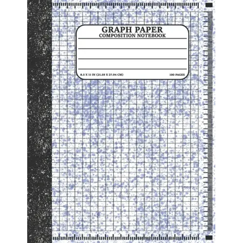Graph Paper Composition Notebook: Math and Science Lover Graph Paper Cover Watercolor (Quad Ruled 4 squares per inch, 100 pages) Birthday Gifts For Ma - Paperback
