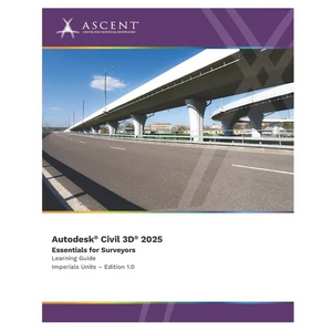 Autodesk Civil 3D 2025: Essentials for Surveyors (Imperial Units) - Paperback