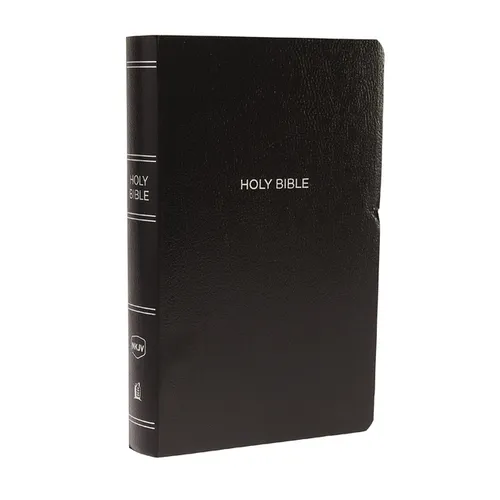 NKJV, Gift and Award Bible, Leather-Look, Black, Red Letter Edition - Imitation Leather