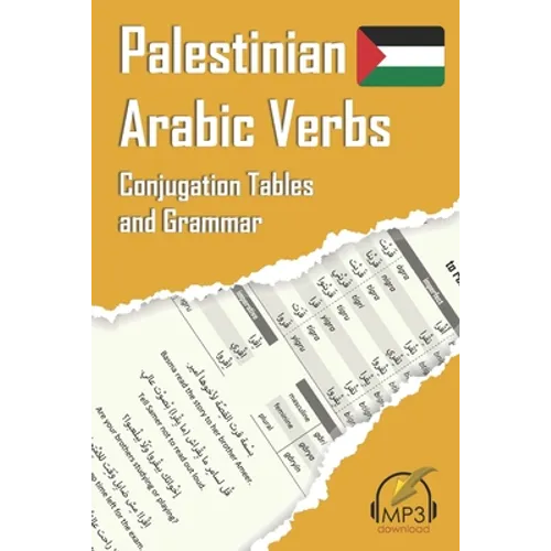 Palestinian Arabic Verbs: Conjugation Tables and Grammar - Paperback