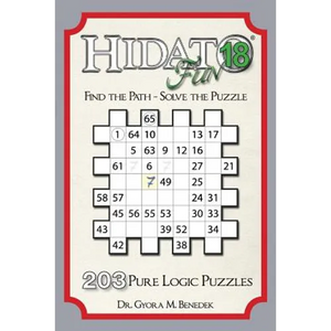 Hidato fun 18: 203 New Logic Puzzles - Paperback