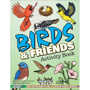 Birds & Friends Activity Book: An Introduction to Backyard Birds for Kids - Paperback