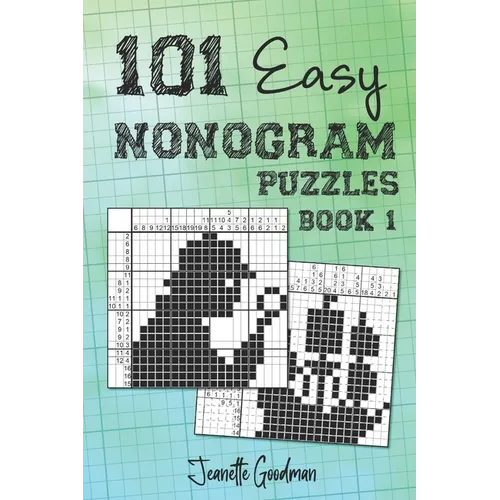 101 Easy Nonogram puzzles book 1 - Paperback