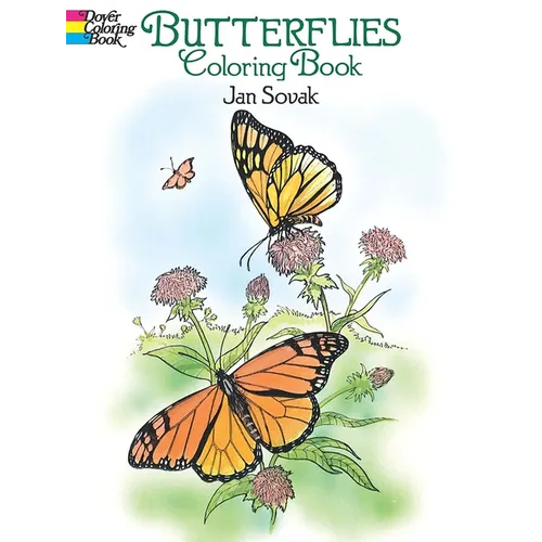 Butterflies Coloring Book - Paperback