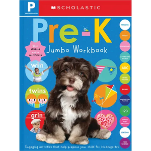 Pre-K Jumbo Workbook: Scholastic Early Learners (Jumbo Workbook) - Paperback
