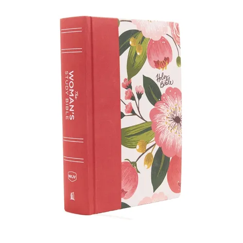 The NKJV, Woman's Study Bible, Fully Revised, Imitation Leather, Black/Burgundy, Full-Color: Receiving God's Truth for Balance, Hope, and Transformati - Hardcover