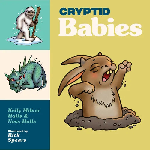 Cryptid Babies: Unique Baby Books - Board Book