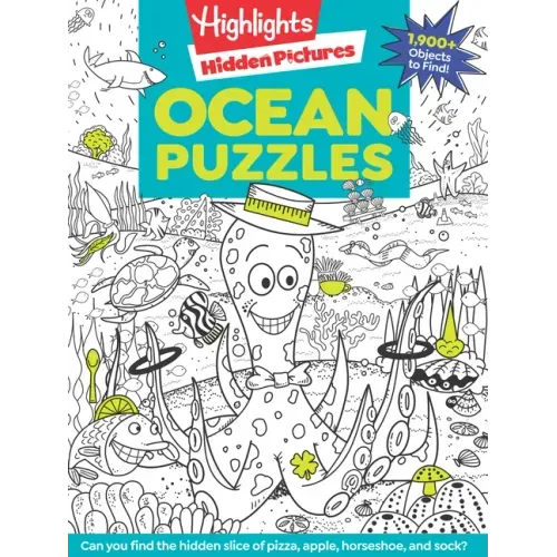 Ocean Puzzles: Over 100 Search and Find Puzzles with Sea Creatures, Marine Animals and More Under the Sea Picture Scenes, Ocean Picture Puzzles for Ki - Paperback