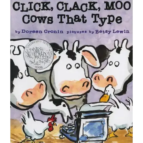 Click, Clack, Moo: Cows That Type - Board Book