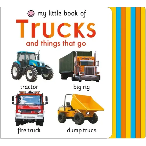 My Little Book of Trucks and Things That Go - Board Book