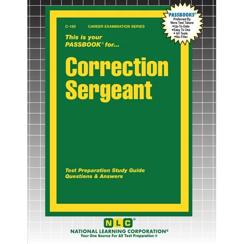 Correction Sergeant - Paperback