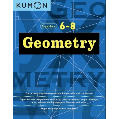 Kumon Grades 6-8 Geometry - Paperback