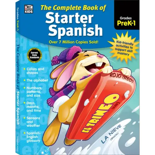 The Complete Book of Starter Spanish, Grades Preschool - 1 - Paperback