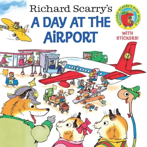 Richard Scarry's a Day at the Airport - Paperback
