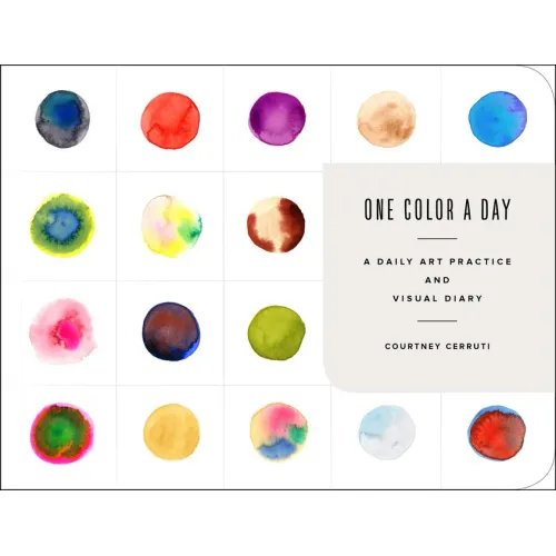 One Color a Day Sketchbook: A Daily Art Practice and Visual Diary - Paperback