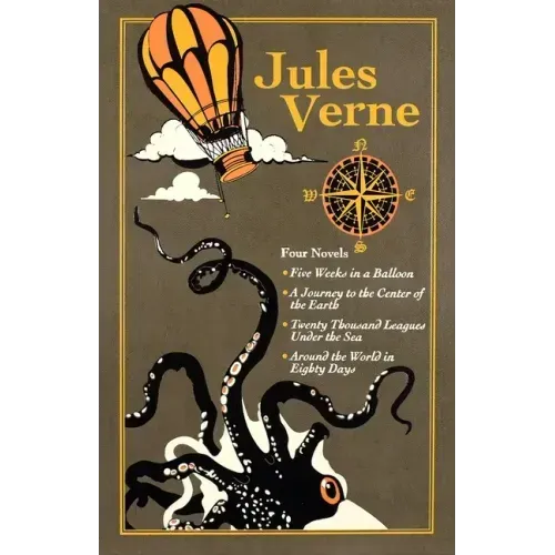 Jules Verne: Four Novels - Leather