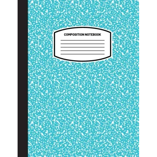 Classic Composition Notebook: (8.5x11) Wide Ruled Lined Paper Notebook Journal (Sky Blue) (Notebook for Kids, Teens, Students, Adults) Back to School - Paperback