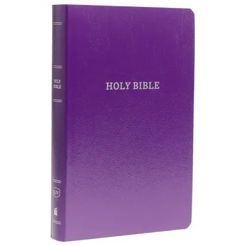 KJV, Gift and Award Bible, Imitation Leather, Purple, Red Letter Edition - Imitation Leather