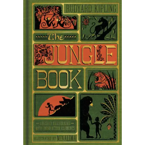 The Jungle Book (Minalima Edition) (Illustrated with Interactive Elements) - Hardcover